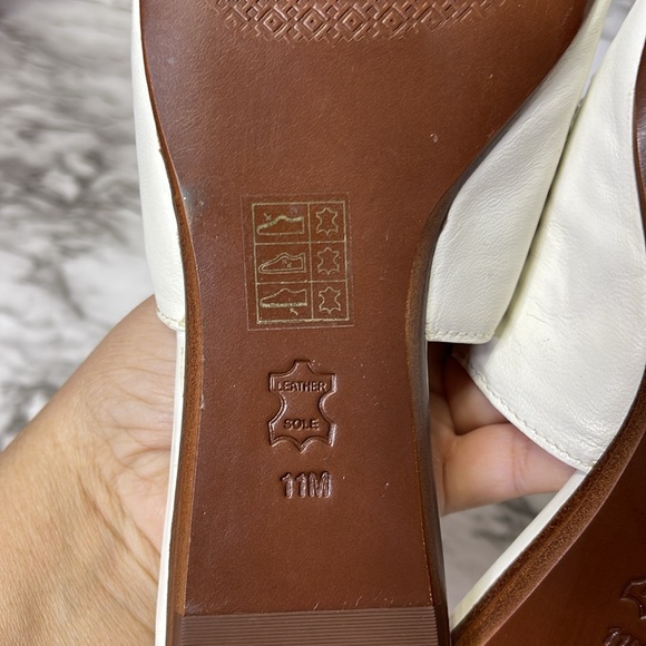 Tory Burch Sienna Flat Slide white Size 11 - Picture 12 of 14